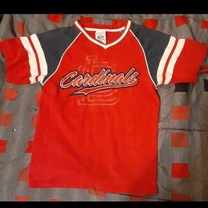 Cardinals Kids Red and White Shirt